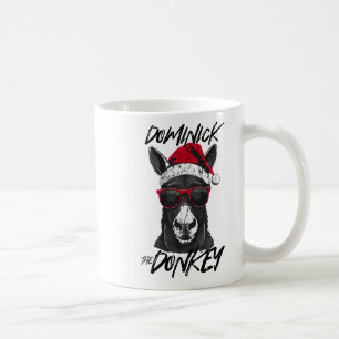 Dominick The Donkey Funny Christmas Italienischer  Kaffeetasse