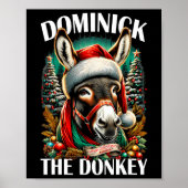 Dominick The Donkey Funny Christmas Italienischer  Poster (Vorne)