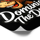 Dominick The Funny Tee  Poster (Ecke)