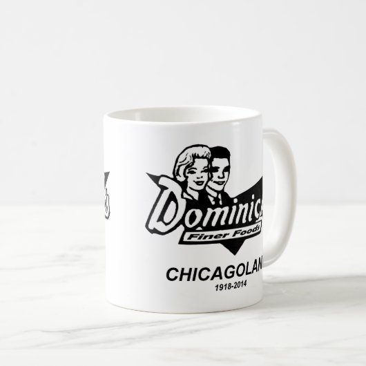Dominick's Finer Foods, Chicago and Suburbs, IL Kaffeetasse (VorderseiteRechts)