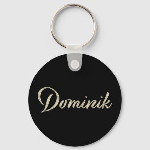 Dominik Button-Schlüsselger Schlüsselanhänger