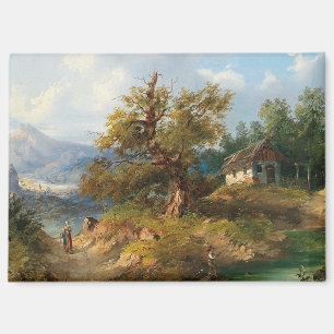 Dominik Schufried Eine Berglandschaft mit.. Magnet