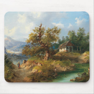 Dominik Schufried Eine Berglandschaft mit.. Mousepad