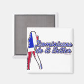 Dominikaner machen es besser als Square Magnet (Vorderseite/Rückseite)