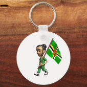 Dominikanerin Schlüsselanhänger (Vorderseite)