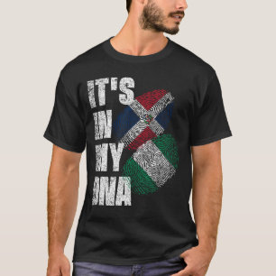 Dominikanisch und Nigerianisch gemischtes DNA-Erbe T-Shirt