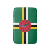 Dominikanische Flagge Badematte (Vorderseite Vertikal)
