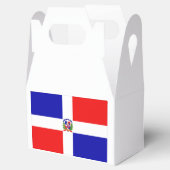 Dominikanische Flagge Geschenkschachtel (Geöffnet)