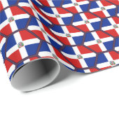 Dominikanische Geschenkpapier (Rolleneckpunkt)