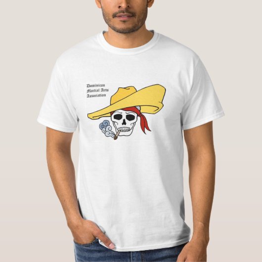 Dominikanische Kampfkunst-Vereinigung T-Shirt (Vorderseite)