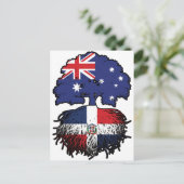 Dominikanische Republik Australien Postkarte (Stehend Vorderseite)