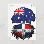 Dominikanische Republik Australien Postkarte (Vorne/Hinten)