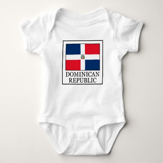 Dominikanische Republik Baby Strampler (Vorderseite)