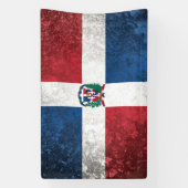 Dominikanische Republik Banner (Vertikal)