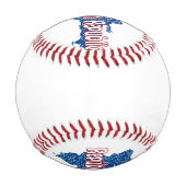 Dominikanische Republik Baseball (Rückseite)