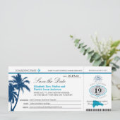 Dominikanische Republik - Boarding Save the Date (Stehend Vorderseite)