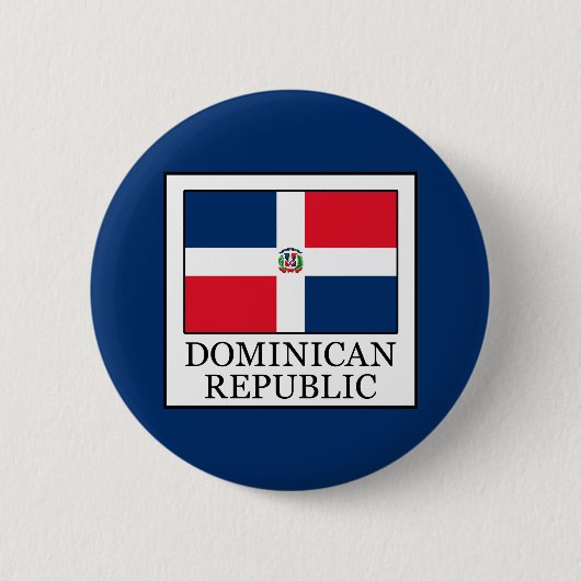 Dominikanische Republik Button (Vorderseite)