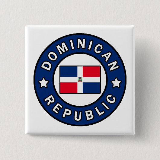 Dominikanische Republik Button (Vorderseite)