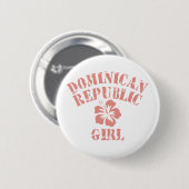 Dominikanische Republik Button (Vorne & Hinten)