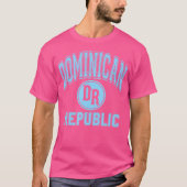 Dominikanische Republik Dr. Circle White mit Light T-Shirt (Vorderseite)