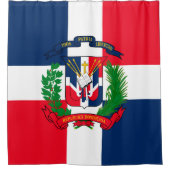 Dominikanische Republik Duschvorhang (Vorderseite)