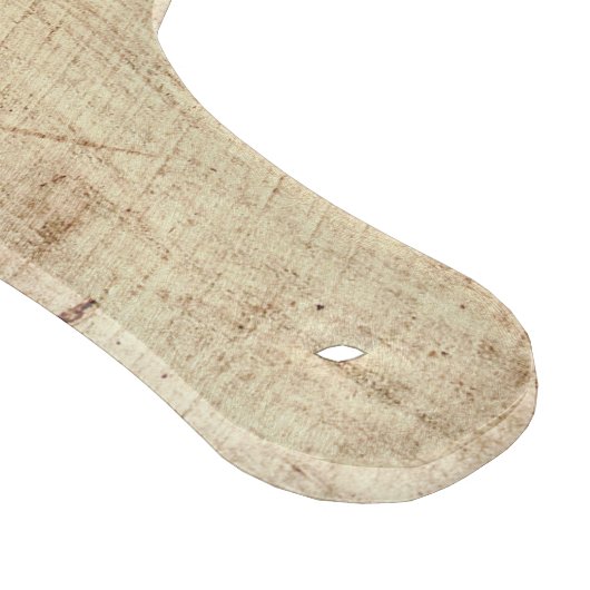 Dominikanische Republik-Flagge auf altem hölzernem Schneidebrett (Ecke)