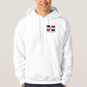Dominikanische Republik-Flagge Hoodie