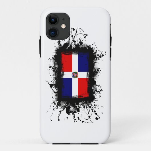 Dominikanische Republik-Flagge iPhone 5 Fall Case-Mate iPhone Hülle (Rückseite)