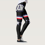 Dominikanische Republik-Flagge Leggings (Rechts)