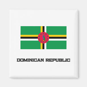 Dominikanische Republik-Flagge Magnet