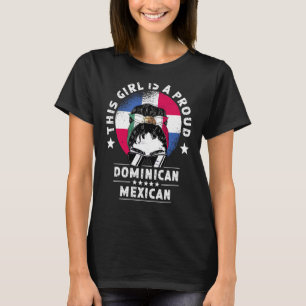 Dominikanische Republik Flagge Mexiko Große Frauen T-Shirt