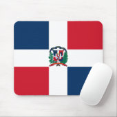 Dominikanische Republik-Flagge Mousepad (Mit Mouse)