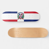 Dominikanische Republik-Flagge Skateboard (Horizontal)
