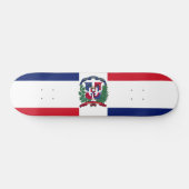 Dominikanische Republik-Flagge Skateboard (Horizontal)
