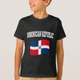 Dominikanische Republik Flagge Sport Wettbewerb Ur T-Shirt