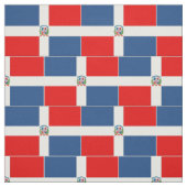 Dominikanische Republik-Flagge Stoff (Muster)