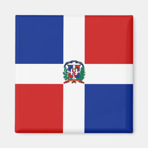 Dominikanische Republik Flaggenmagnet Magnet