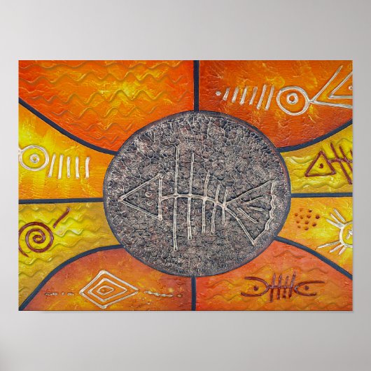 Dominikanische Republik Fne Art Canvas Print Poster (Vorne)