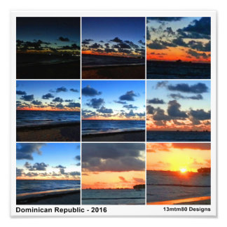 Dominikanische Republik - Foto Print