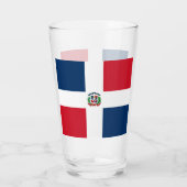 Dominikanische Republik Glas (Rückseite)