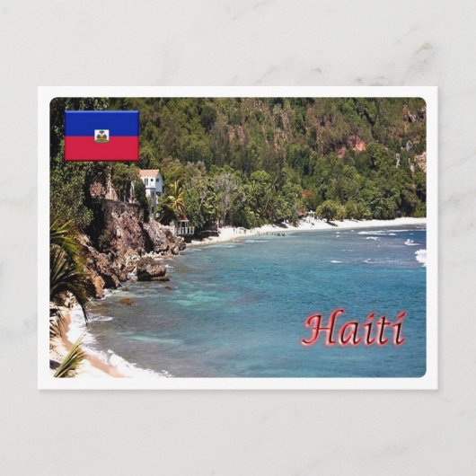 Dominikanische Republik - Haiti - Postkarte (Vorderseite)