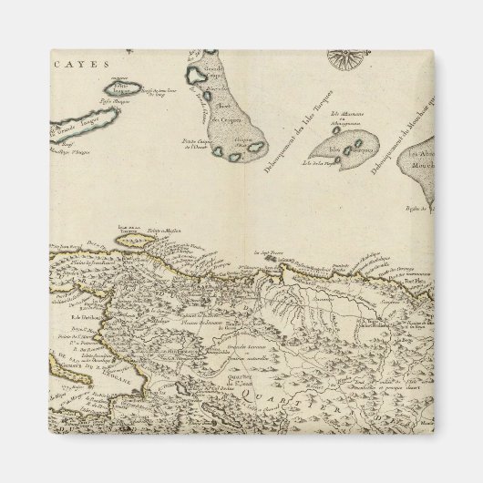 Dominikanische Republik, Haiti, Westindien Magnet (Vorne)