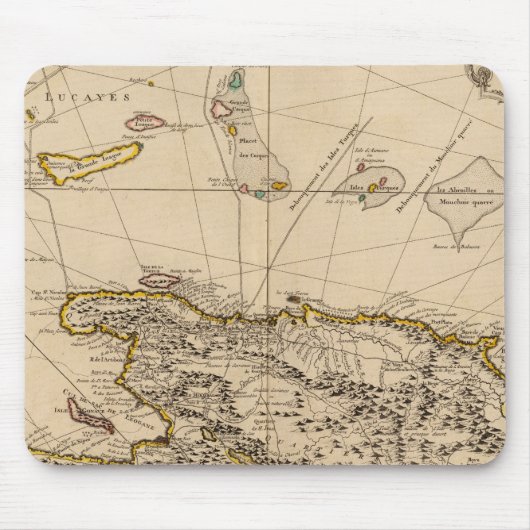 Dominikanische Republik, Haiti, Westindien Mousepad (Vorne)
