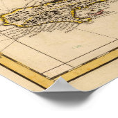 Dominikanische Republik, Haiti, Westindien Poster (Ecke)