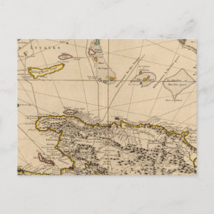 Dominikanische Republik, Haiti, Westindien Postkarte