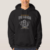 Dominikanische Republik Hoodie (Vorderseite)