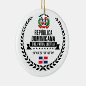 Dominikanische Republik Keramik Ornament (Rechts)