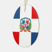 Dominikanische Republik Keramik Ornament (Links)