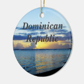 Dominikanische Republik Keramik Ornament (Links)