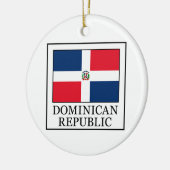 Dominikanische Republik Keramik Ornament (Links)